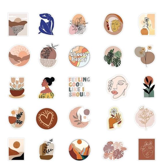 100pc Vinyl Sticker Set  - Picture 3 of 4